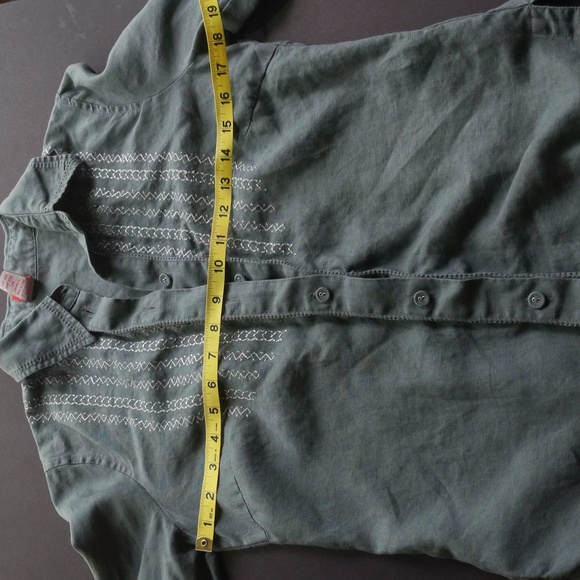 Olsen Linen Blouse - Picture 11 of 14